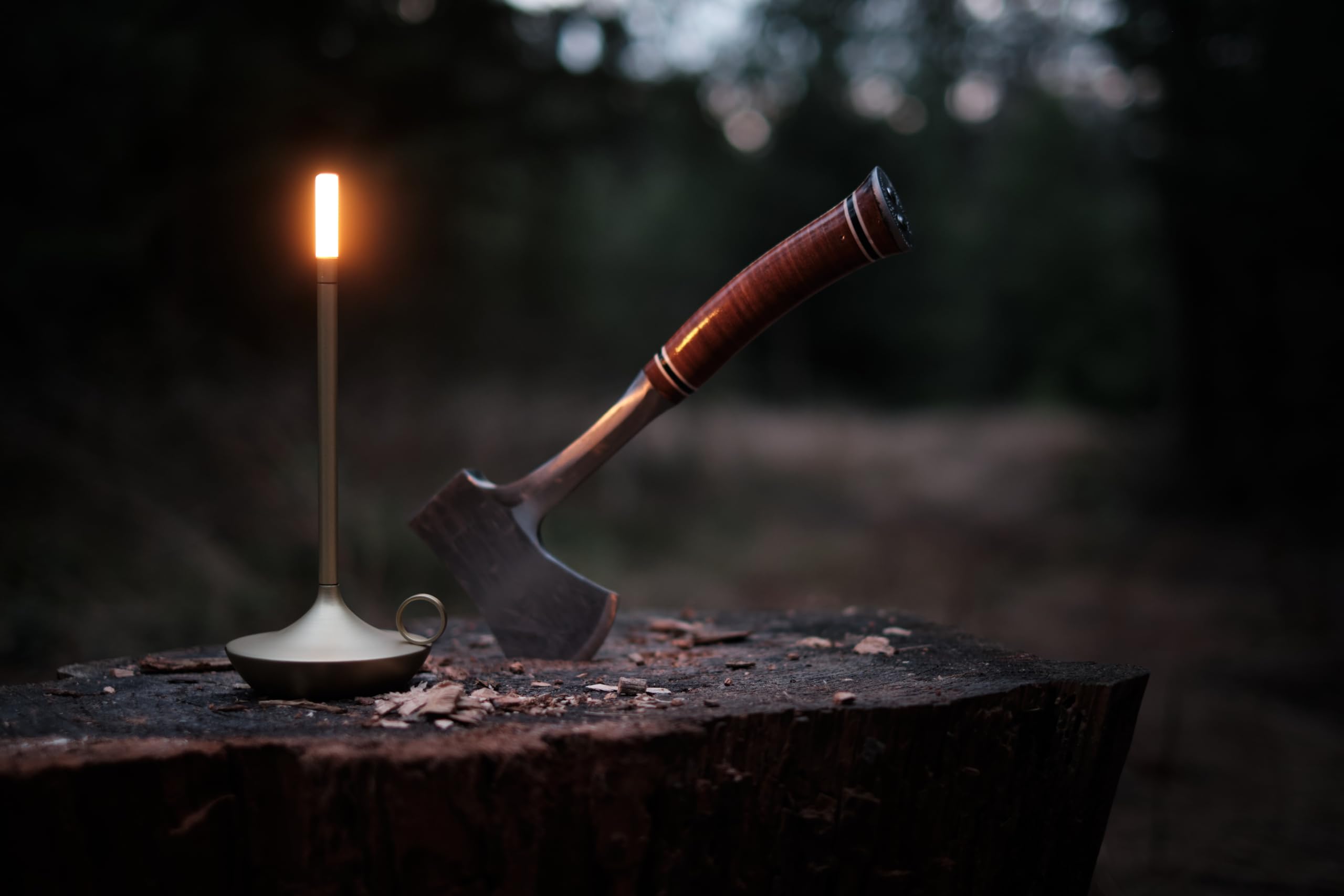Graypants Wick Portable LED Lamp (Brass, Classic) - Amazon.com